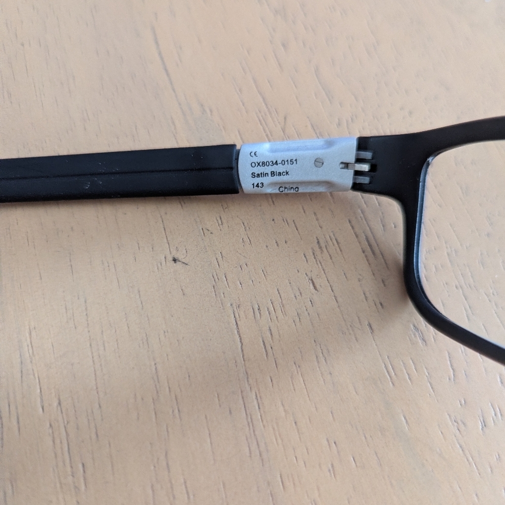 Oakley Marshal OX8034-0151 Eyeglasses 143 Satin Black Frames Only - Picture 6 of 6